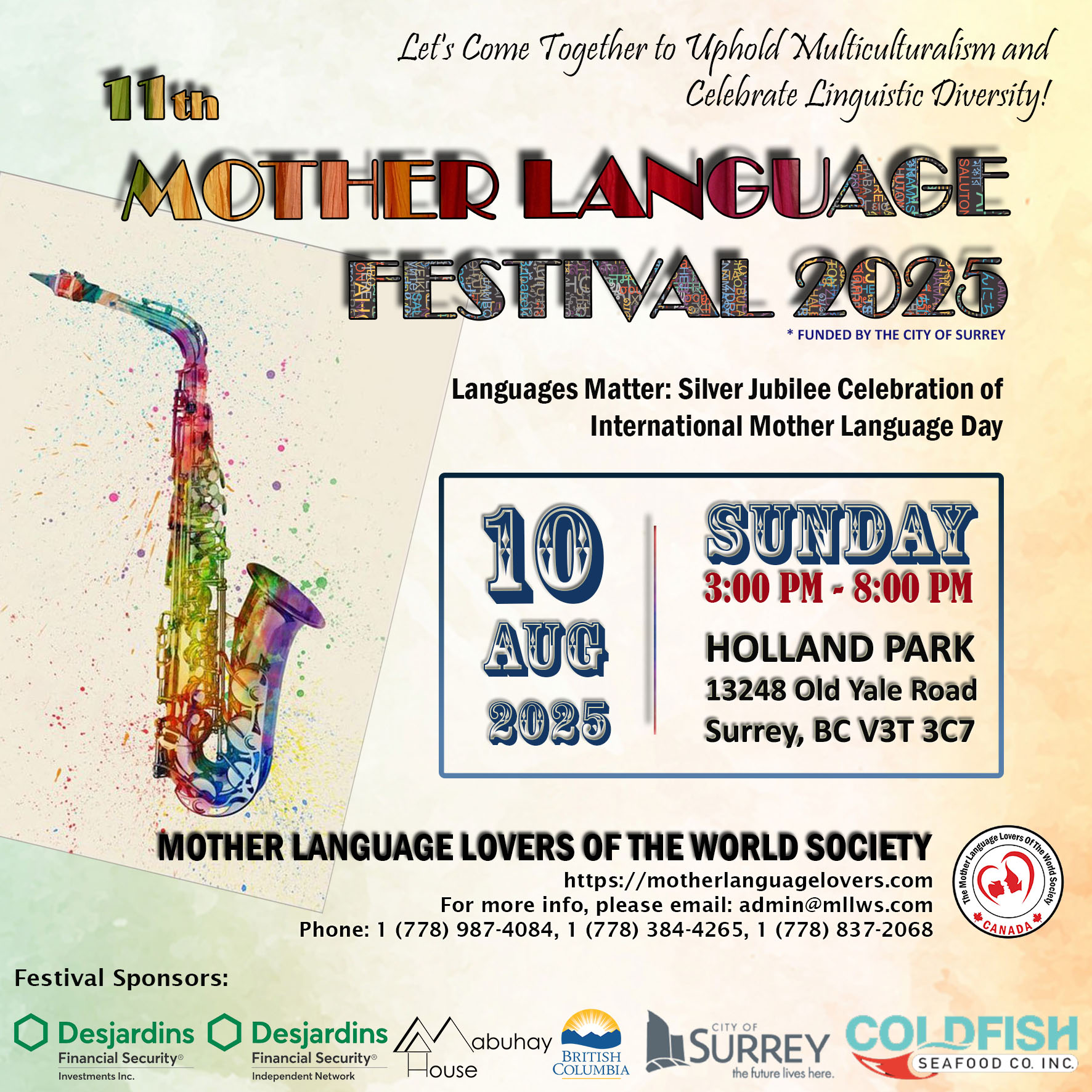 11th Mother Language Festival, 2025 11th Mother Language Festival, 2025