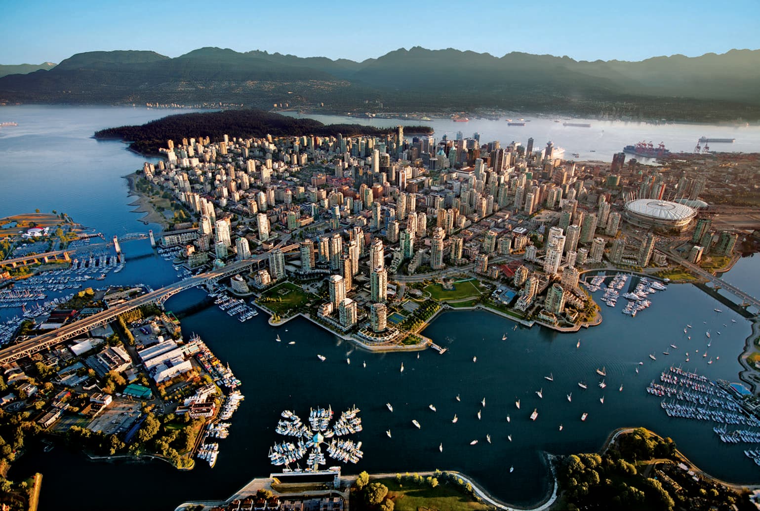 Vancouver skyline — home of International Mother Language Day advocacy
